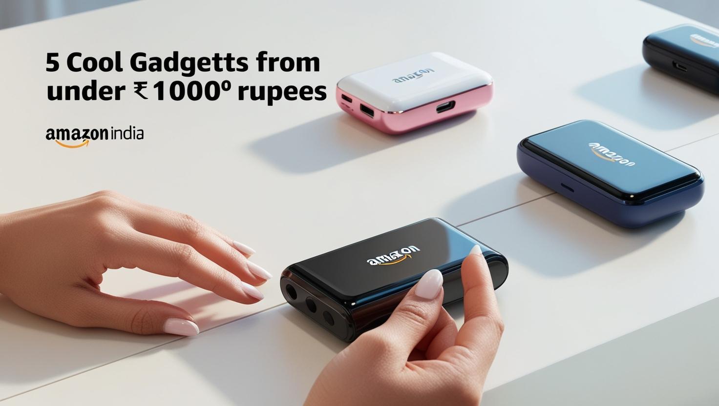 5 Best Cool Gadgets on Amazon India Under 1000 Rs