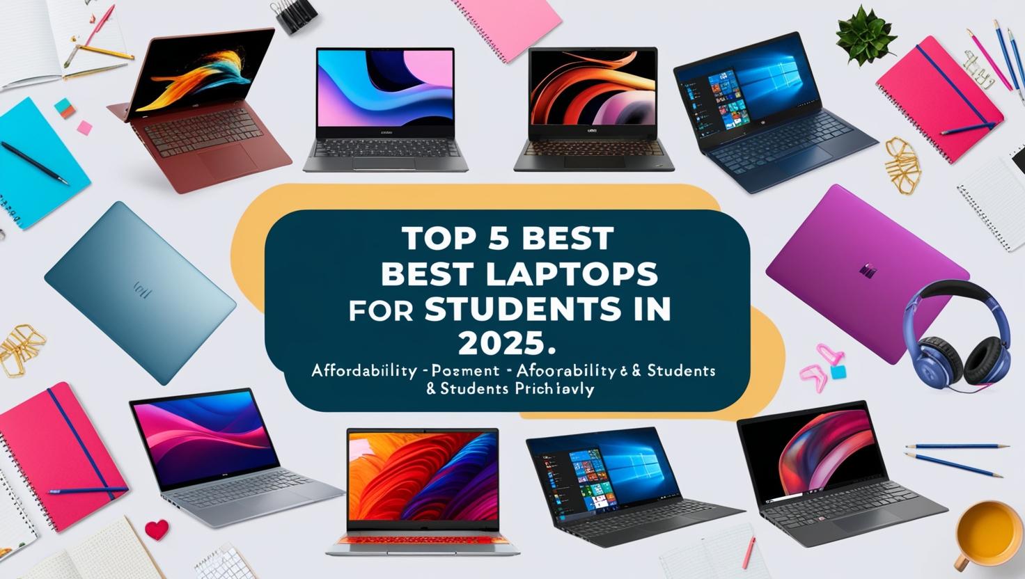 Top 5 Best Laptops for Students in 2025